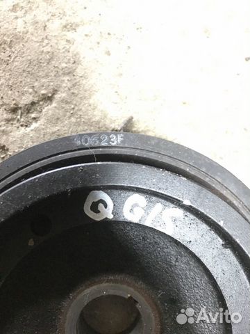 Шкив Коленвала nissan QG15 QG16 QG18 Шкив Коленвала nissan QG15 QG16 QG18