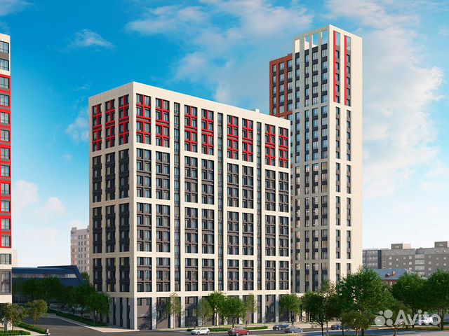 2-к квартира, 55.6 м², 4/19 эт.