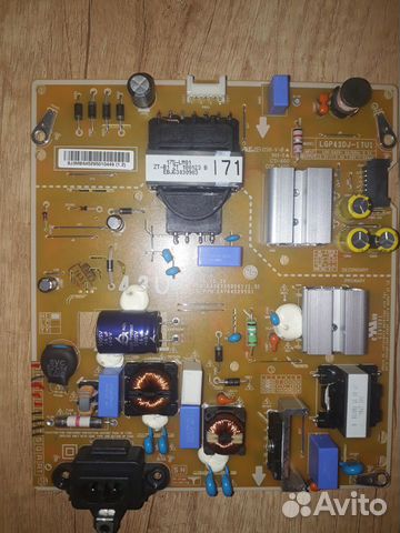 Продам блок пит. для для те-ра LG 43UJ631V-ZA