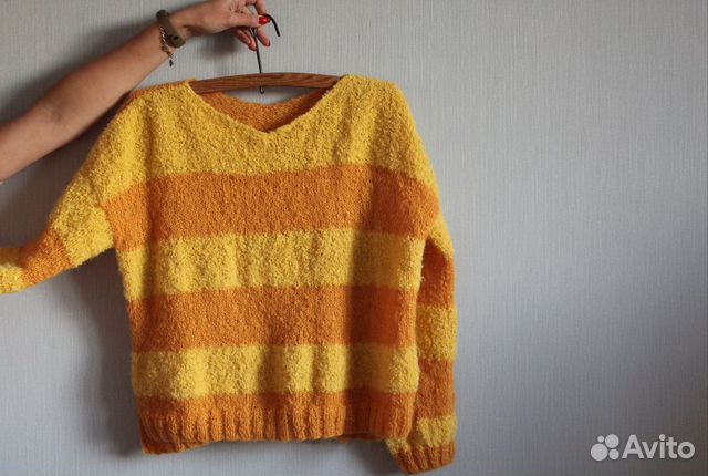 Свитер новый вязаный oversize