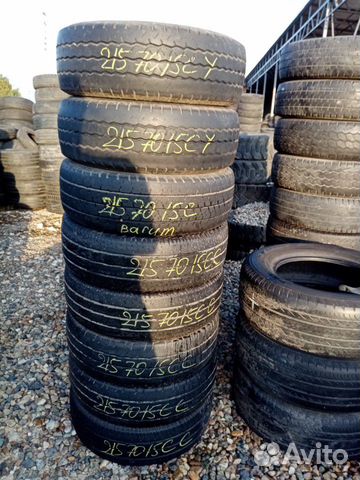 Шины 215/70R15C б/у из Европы Шины 215/70R15C б/у из Европы