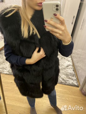 Жилет из песца Жилет из песца