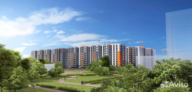 2-к квартира, 65.6 м², 2/11 эт.