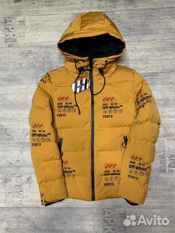 Зимняя куртка Off White (46-52) Зимняя куртка Off White (46-52)