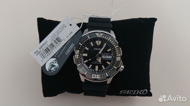 Seiko Srpd27 монстр на ремне
