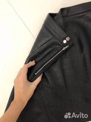 Юбка кожаная zara Юбка кожаная zara