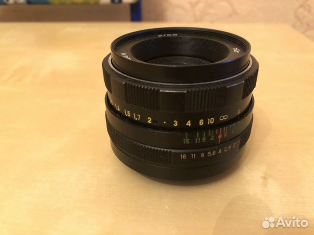 Объектив helios-44M 2/58 Объектив helios-44M 2/58