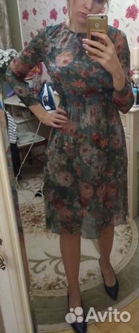 Платье Zara 44 размер