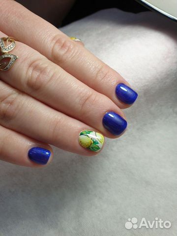 Маникюр с покрытием гель лак