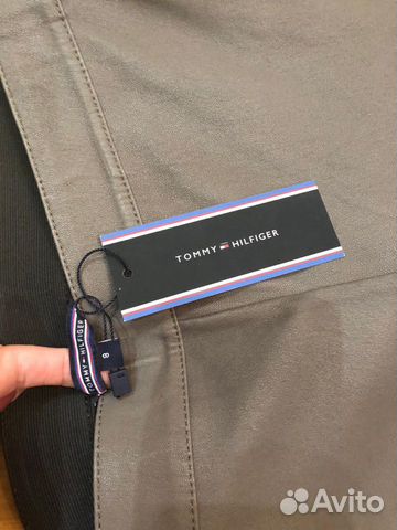 Лосины-штаны кожаные серые Tommy Hilfiger новые Лосины-штаны кожаные серые Tommy Hilfiger новые
