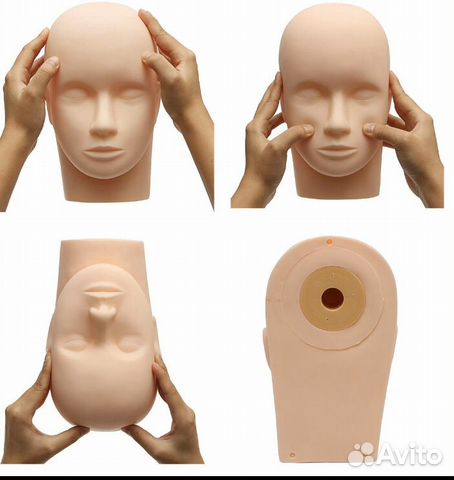 Манекен для Наращивания ресниц