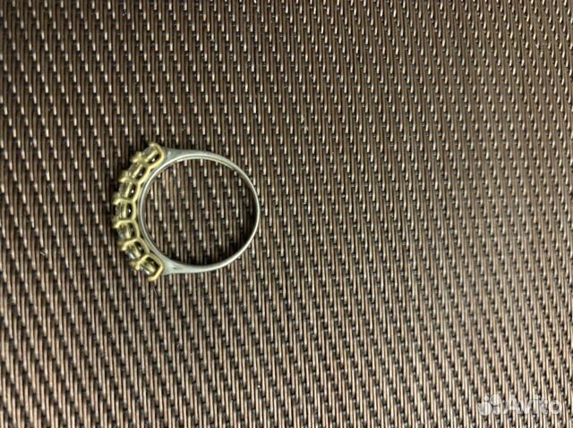 Серебряное кольцо с фианитами