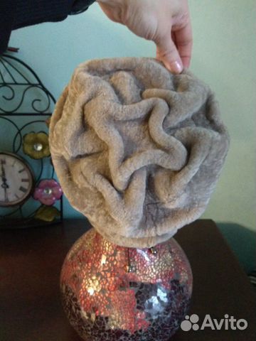 Шапка мутоновая, женская
