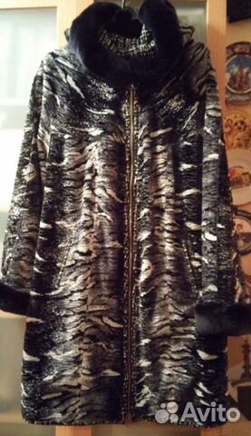 Пальто женское кожаное