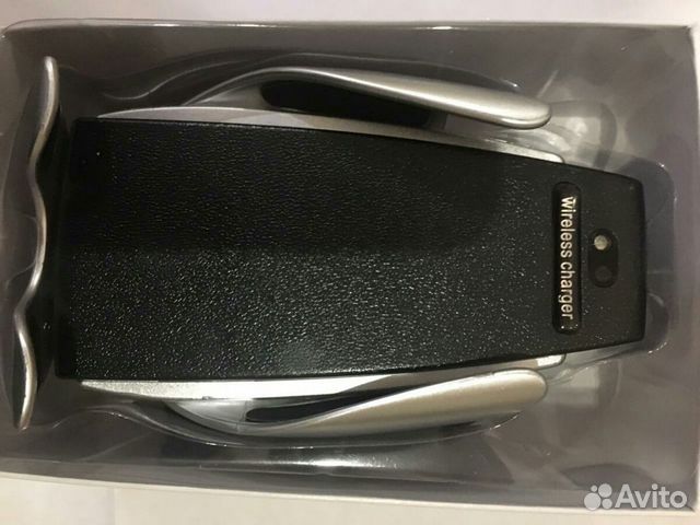 Автомобильный держатель с беспроводной зарядкой S5
