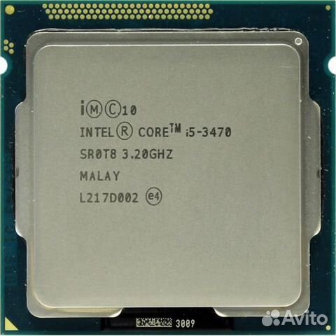 Процессор Intel Core i5-3470 3,6Ггц