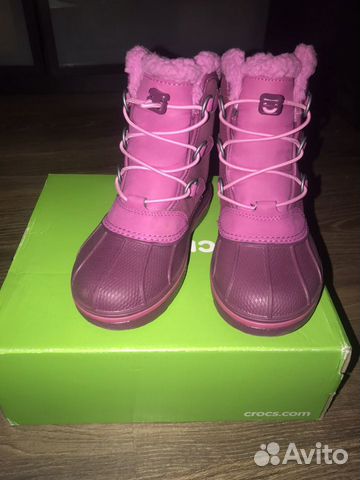 Сапоги зимние Crocs