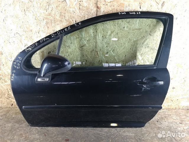 Дверь передняя левая Peugeot 207 2009 Дверь передняя левая Peugeot 207 2009