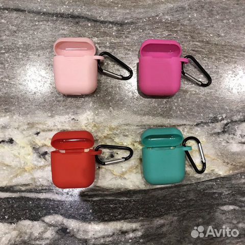 Чехлы для Apple Air Pods, разные цвета и модели