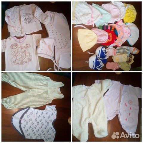 Вещи на девочку от 0 до 8 месяцев