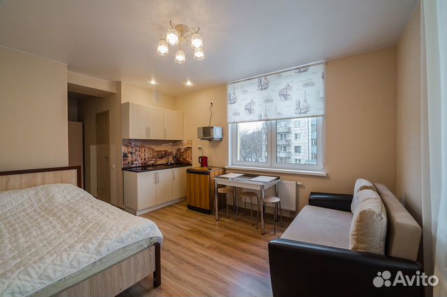 

Квартира-студия, 24 м², 1 кровать