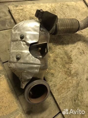 Катализатор с приемной трубой и вторым катализатор Катализатор с приемной трубой и вторым катализатор