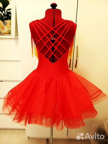 Платье для бальных танцев, латина Ю1 Платье для бальных танцев, латина Ю1