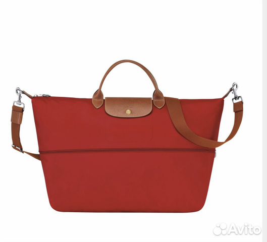 Cумка Longchamp, красного цвета, новая Cумка Longchamp, красного цвета, новая