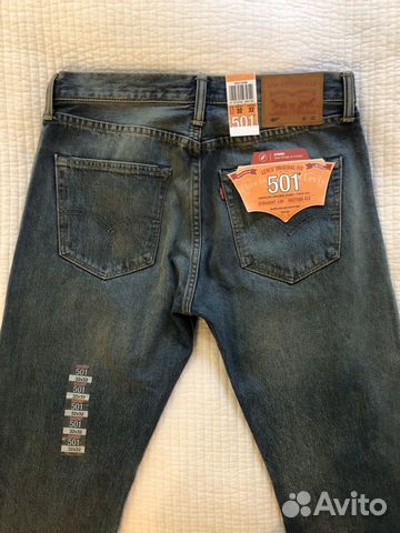 Джинсы Levi’s 501 модель (32х32) новые, оригинал Джинсы Levi’s 501 модель (32х32) новые, оригинал