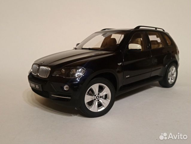 Bmw X5 4,8i E70 Blue 1:18 Kyosho Bmw X5 4,8i E70 Blue 1:18 Kyosho
