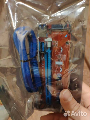 Райзер PCI-Ex1 M ) PCI-Ex16 F PCE164P-N03 Ver007S Райзер PCI-Ex1 M ) PCI-Ex16 F PCE164P-N03 Ver007S