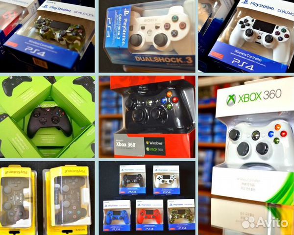 Джойстик PS2 PS3 PS4 Xbox 360 One Dualshock