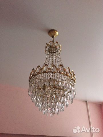 Люстра хрустальная