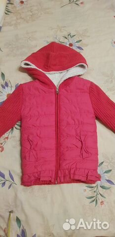 Зимняя куртка для девочки. Рост 110-116 см Зимняя куртка для девочки. Рост 110-116 см