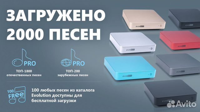 Караоке Evolution EvoBox золото+планшет в подарок Караоке Evolution EvoBox золото+планшет в подарок