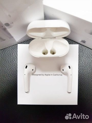 Наушники AirPods 2 Реплика на гарантии Apple Наушники AirPods 2 Реплика на гарантии Apple