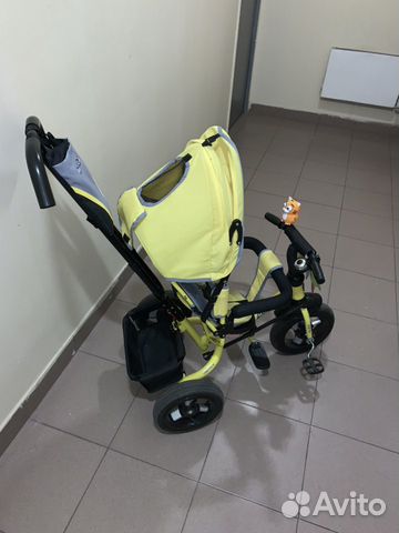 Трехколёсный велосипед-коляска Moby kids comfort