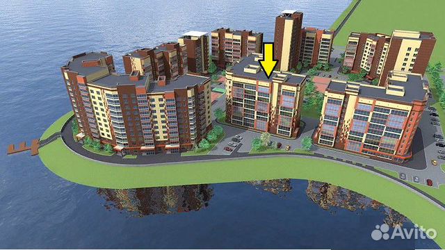 3-к квартира, 89.1 м², 6/9 эт.