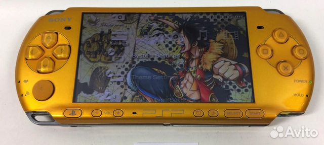 PSP 3000 Золотая + 32GB (2300 Игр) (used)