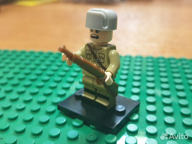 Лего/Lego/аналог Военная машина Виллис 2WW Лего/Lego/аналог Военная машина Виллис 2WW