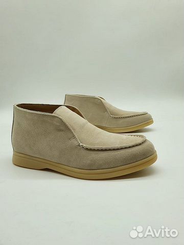 Лоферы замшевые Loro Piana Лоферы замшевые Loro Piana