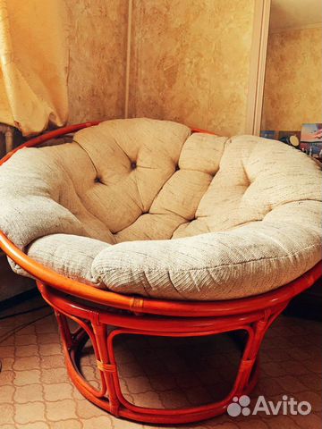 Кресло Papasan из ротанга