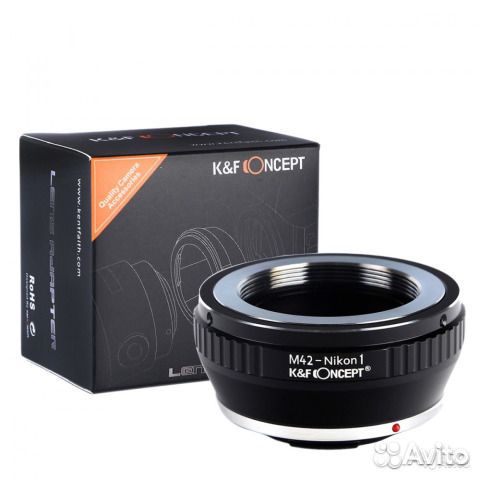 Адаптер K&F Concept M42 - Nikon 1 новый