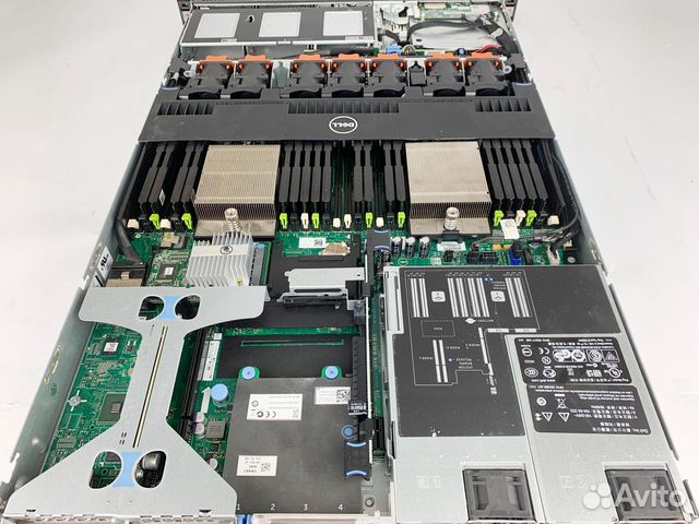 Сервер dell R620 8SFF 2x E5-2620v2 64GB
