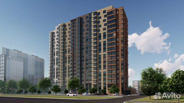 1-к квартира, 41.8 м², 2/19 эт. 1-к квартира, 41.8 м², 2/19 эт.