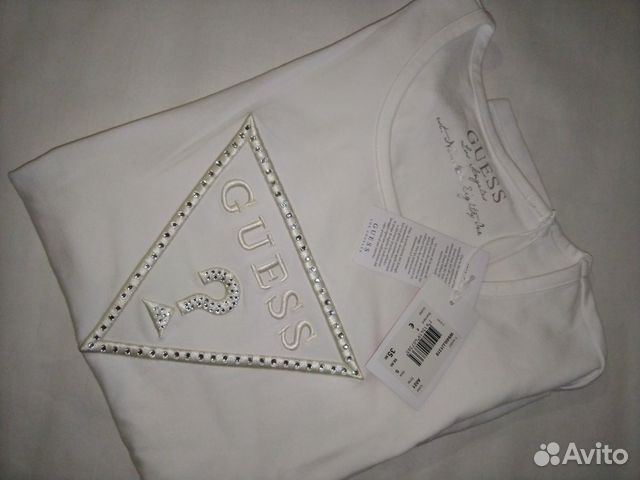 Guess майка с рукавами лонгслив Guess майка с рукавами лонгслив