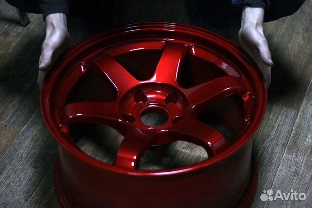 Порошковая покраска дисков Порошковая покраска дисков