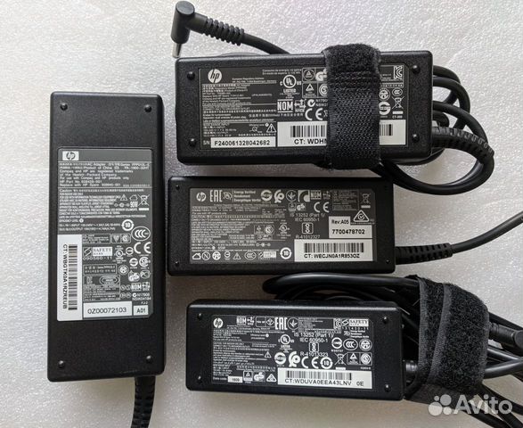 Блоки питания для ноутбуков HP