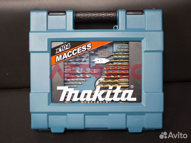 Набор расходки Makita D-31778 (104 предмета)