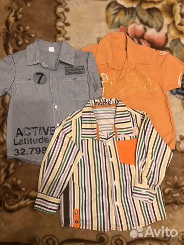 Пакет одежды (лето) на мальчика 110